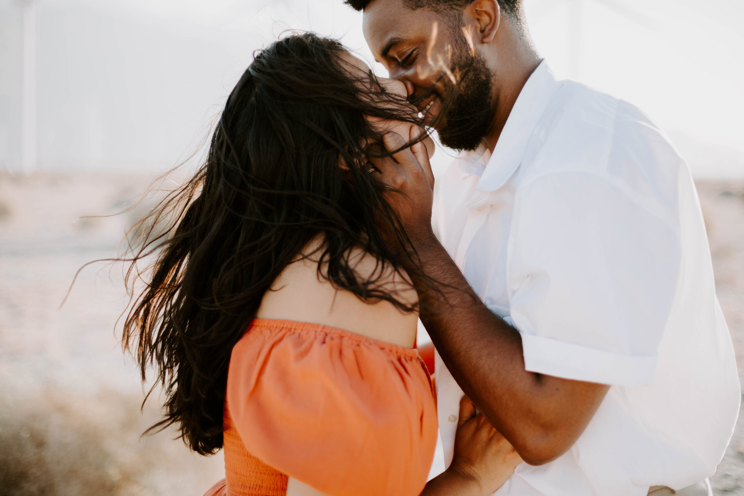 palm springs engagement session
